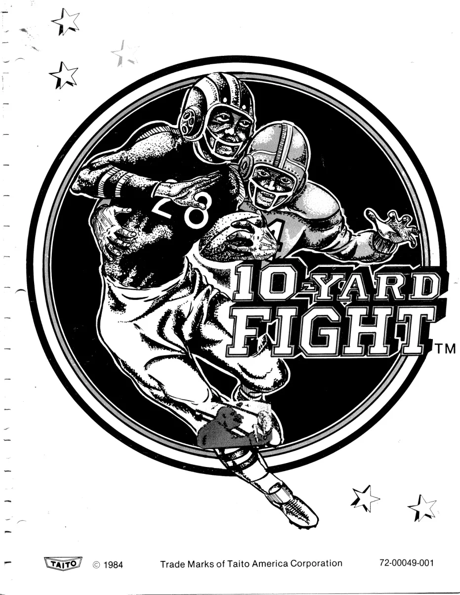 10 yard fight operation manual|irem|games|.webp