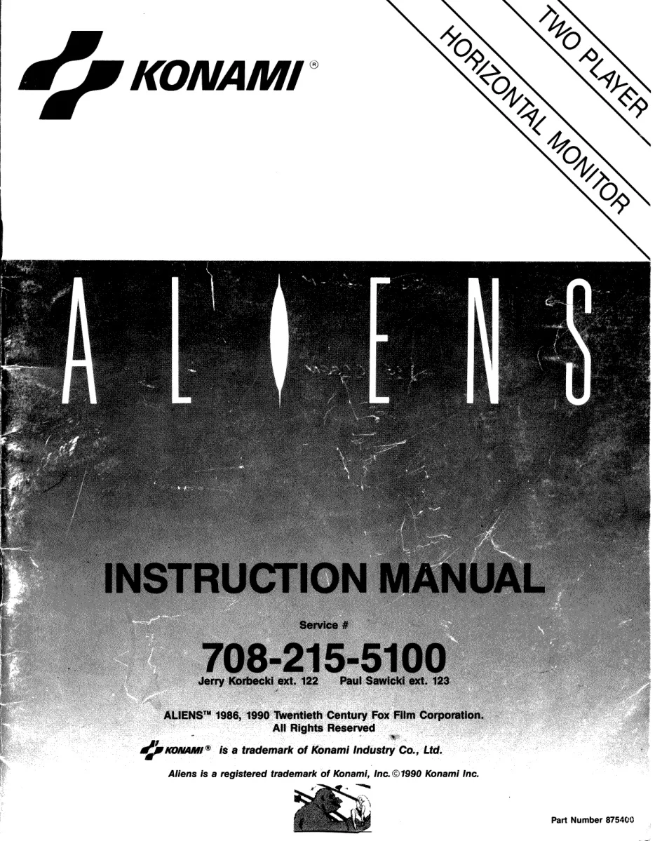 aliens manual|konami|games|.webp