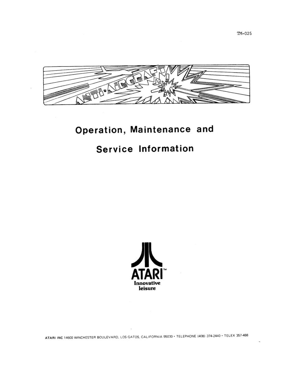 anti aircraft manual|atari|games|.webp