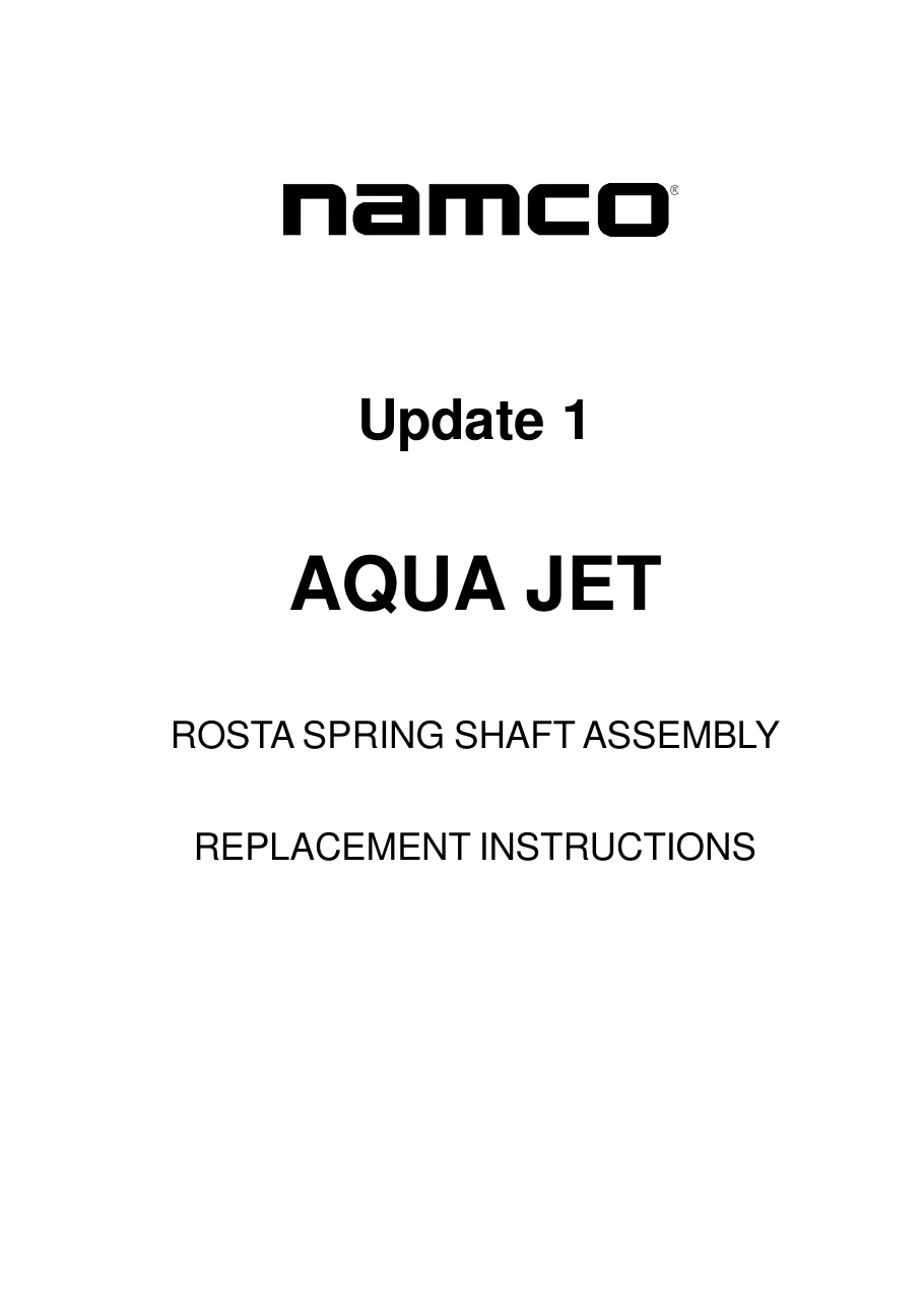 aqua jet amendment manual|namco|games|.webp