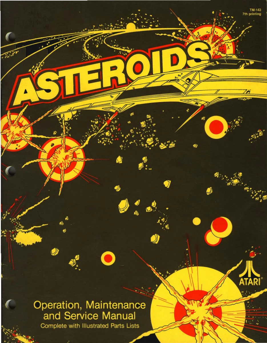 asteroids tm-143 manual|atari|games|7th printing.webp