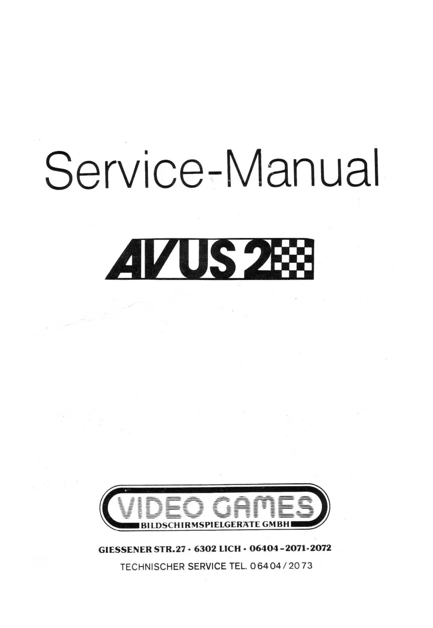avus 2 german service manual|unknown|games|.webp