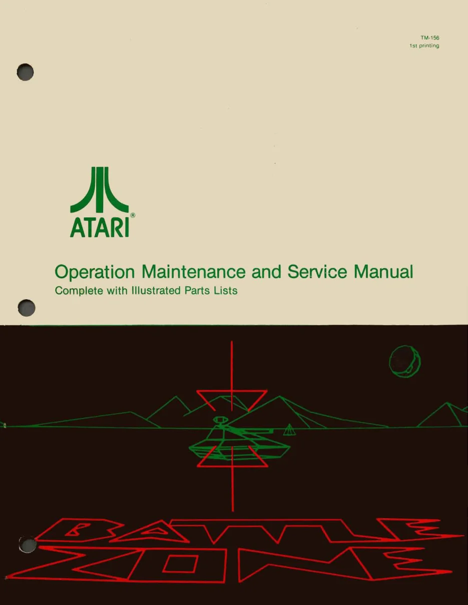 battlezone tm-156 manual|atari|games|1st printing.webp