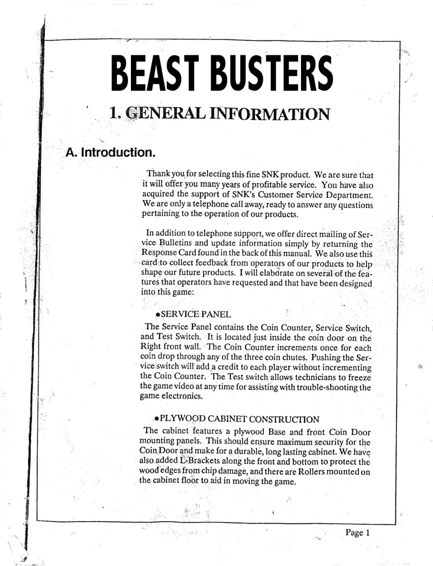 beast busters manual|snk|games|.webp