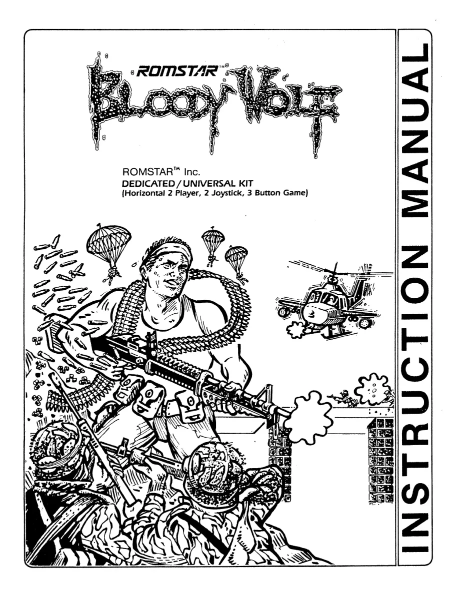 bloody wolf instruction manual|data-east|games|.webp