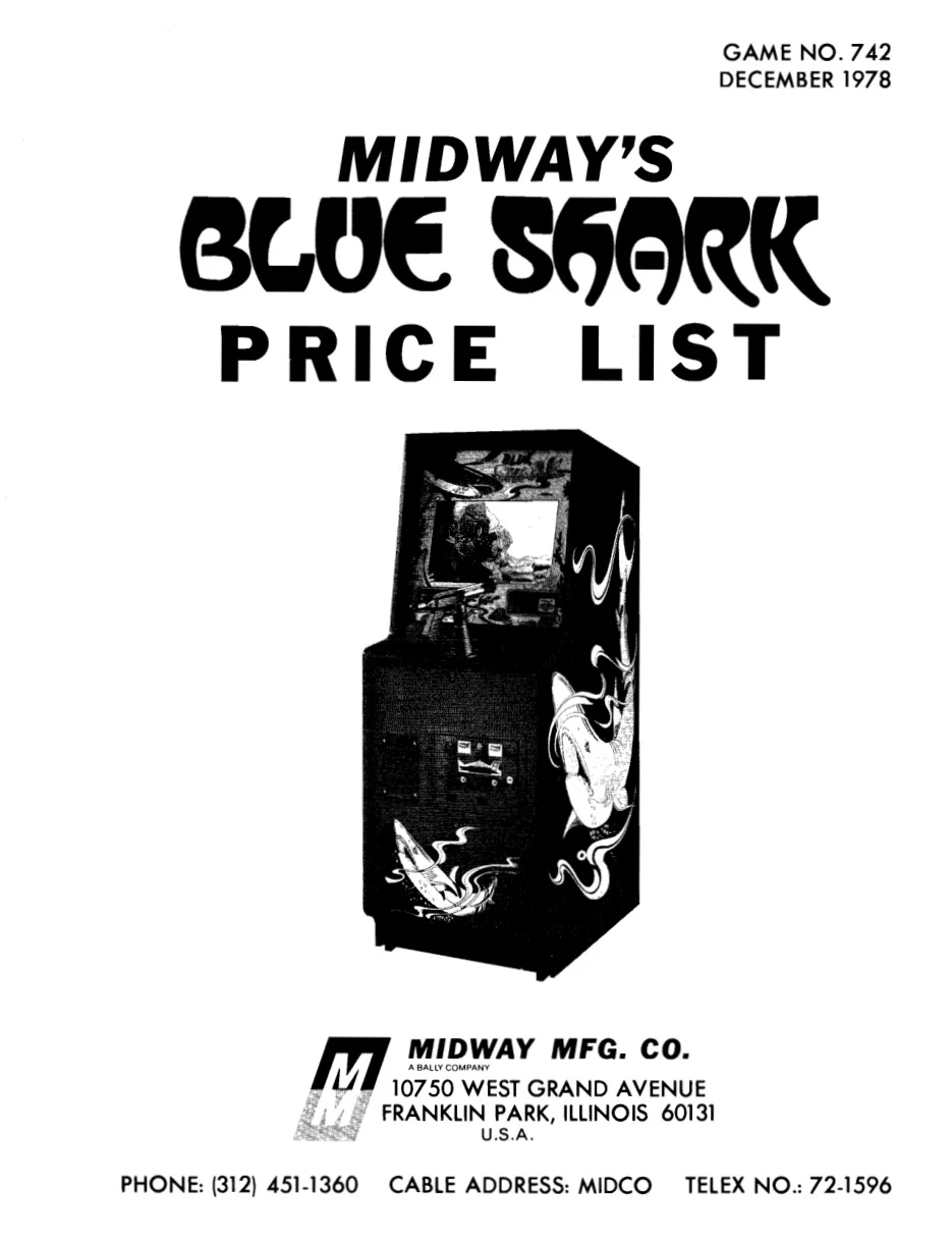 blue shark manual|bally-midway|parts-and-peripherals|.webp