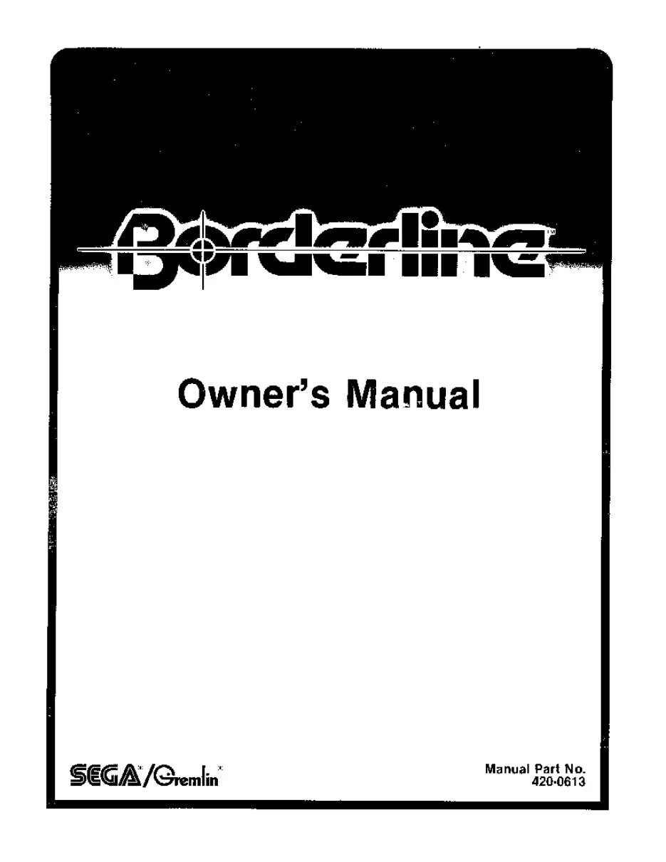 borderline manual|sega|games|.webp