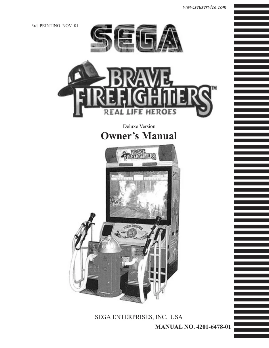 brave firefighters deluxe manual|sega|games|.webp