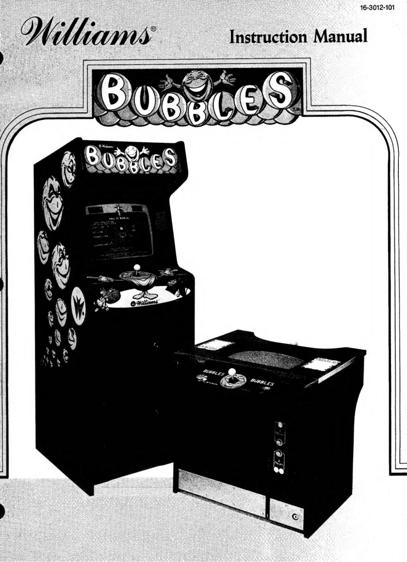 bubbles instruction manual|williams|games|.webp
