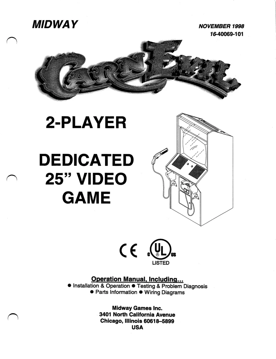 carnevil operation manual|bally-midway|games|.webp
