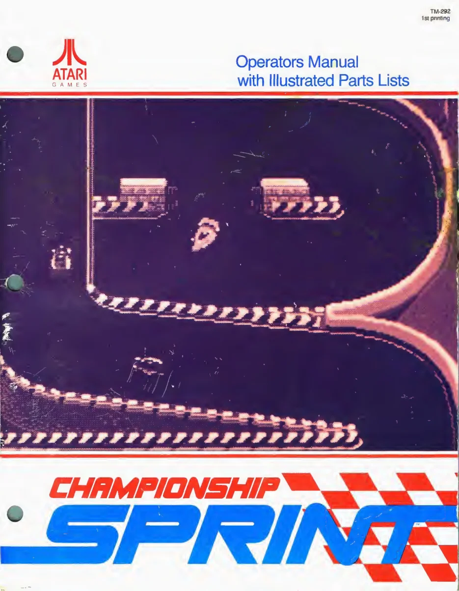 championship sprint colour with illustrated operation manual|atari|games|.webp