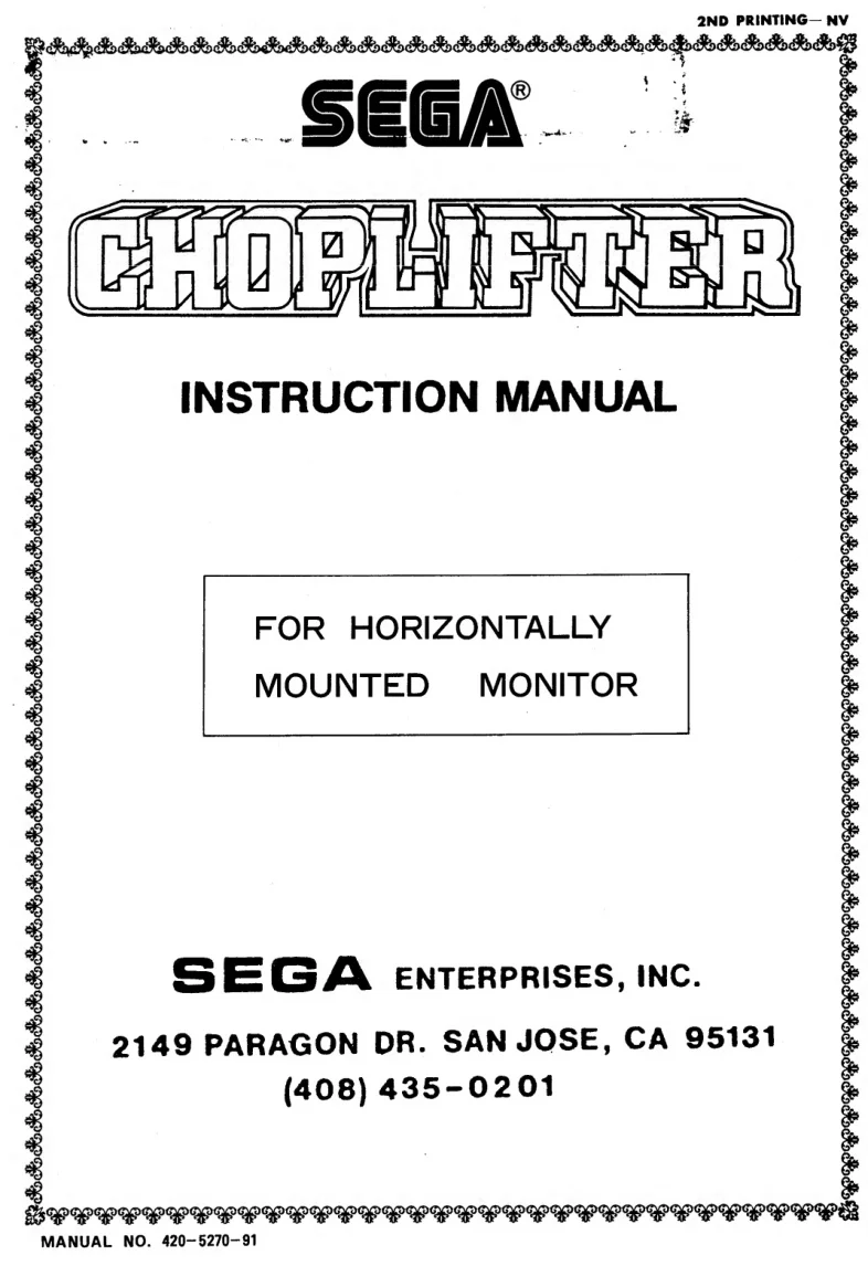 choplifter instruction manual|sega|games|.webp