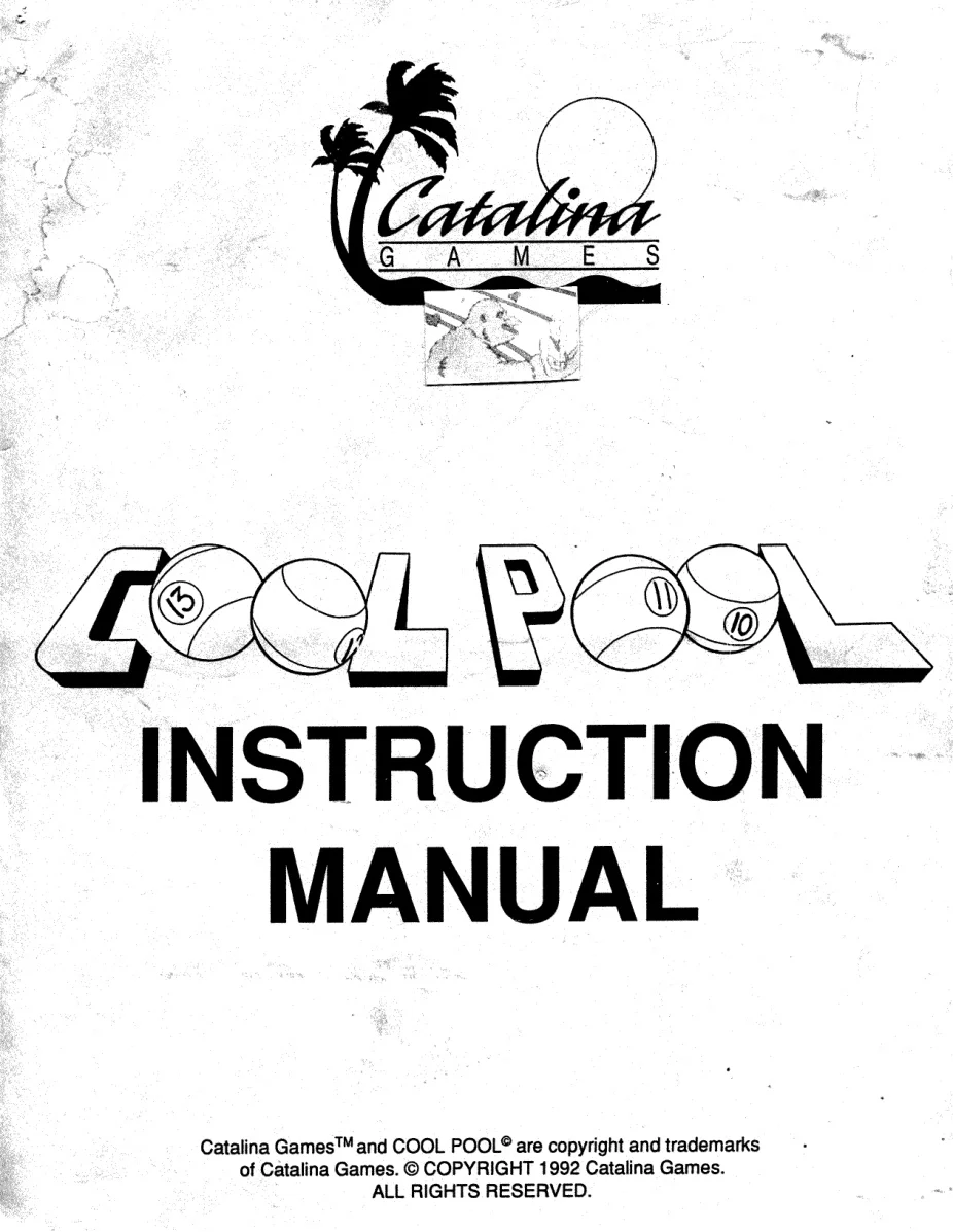 cool pool manual|incredible-technologies|games|.webp