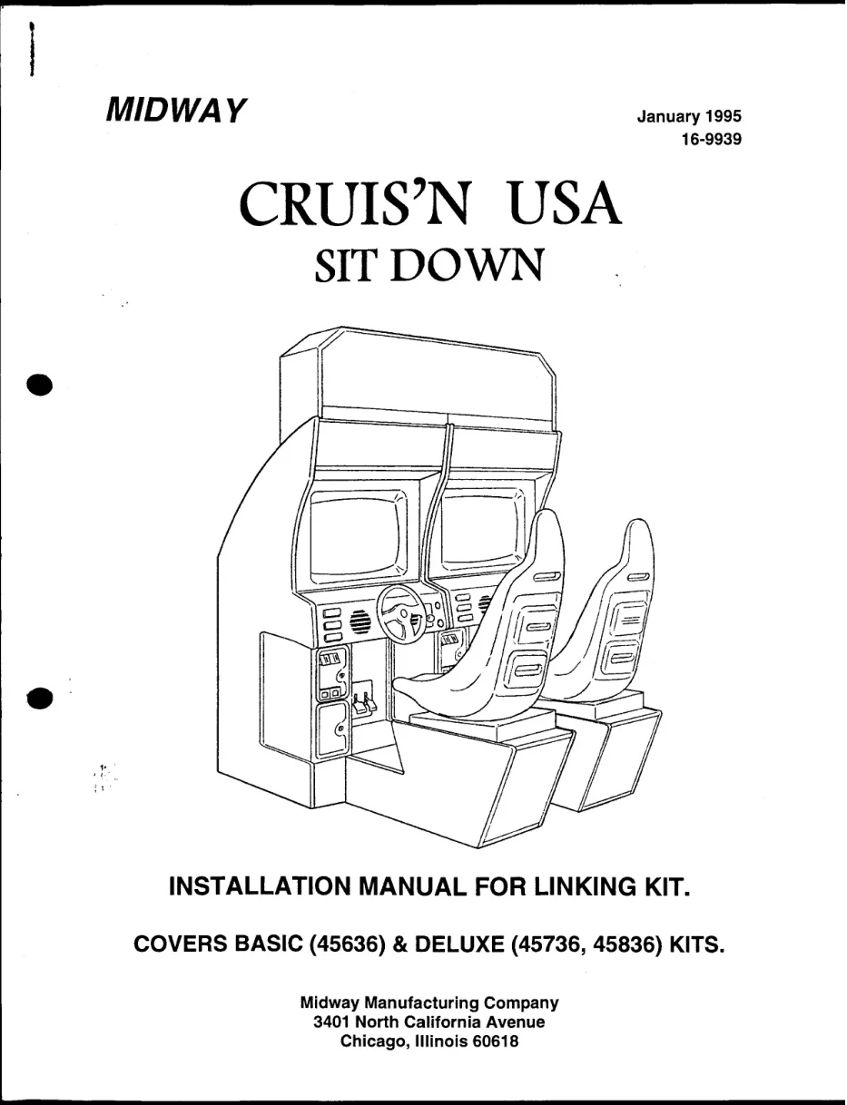 cruis n usa sitdown linking conversion kit instructions|bally-midway|games|.webp