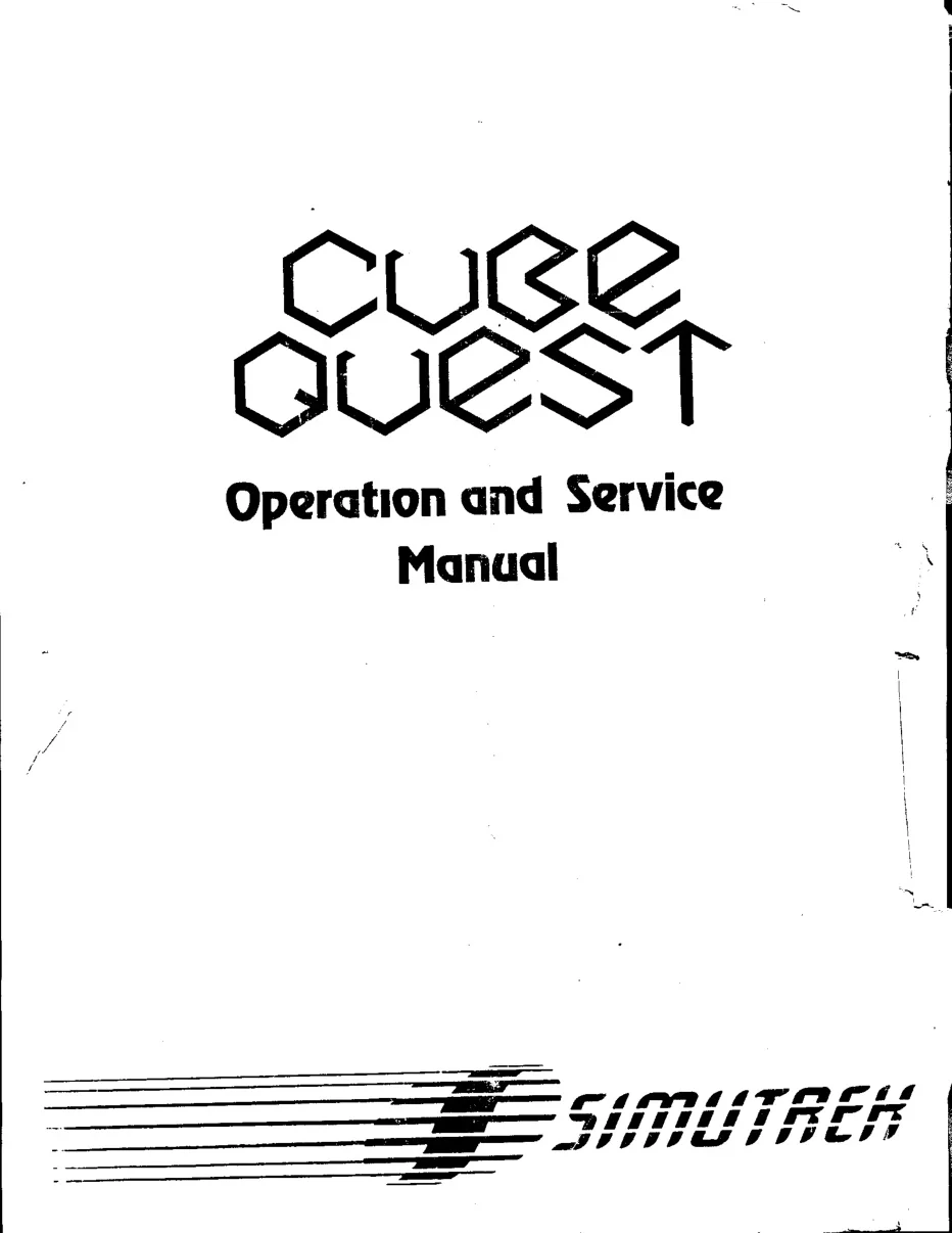 cube quest manual|simutrek|laserdisc.webp