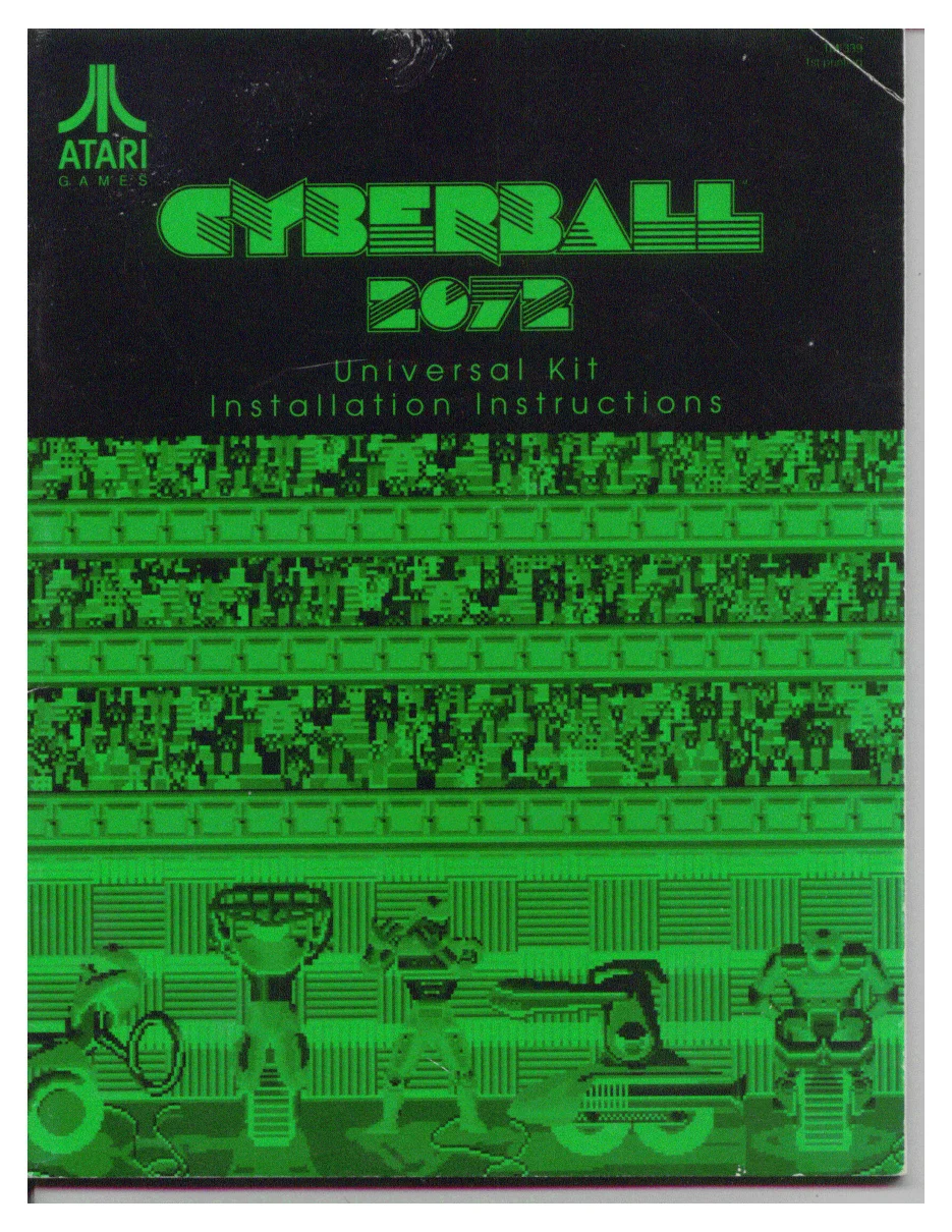 cyberball 2072 manual|atari|games|.webp