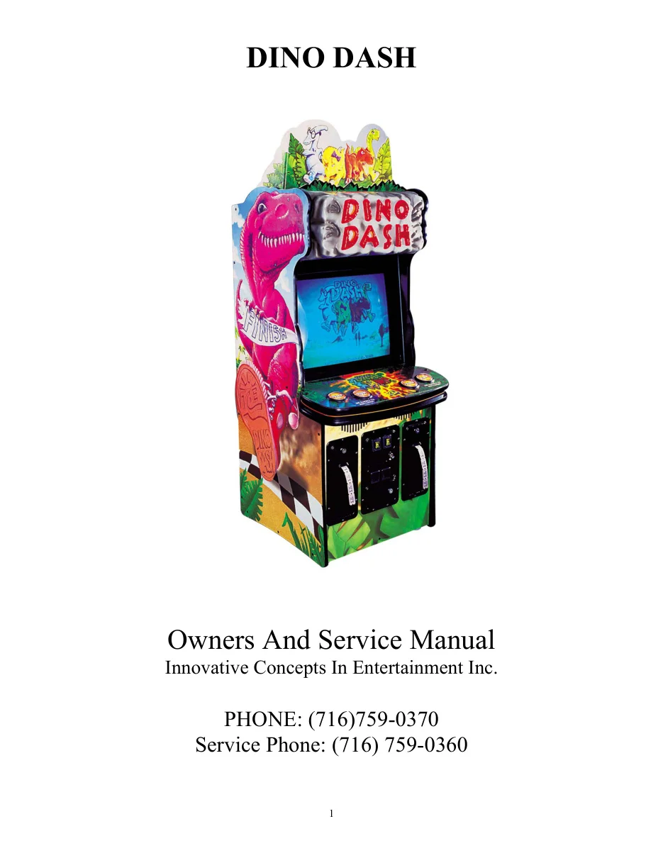 dino dash manual|raw-thrills|games|.webp