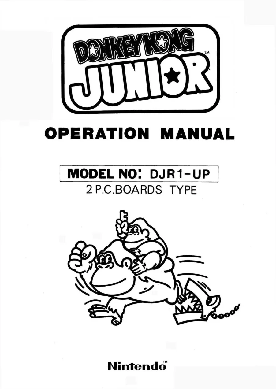 donkey kong jr operation manual|nintendo|games|.webp