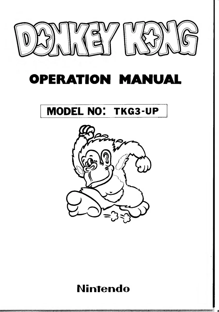 donkey kong operation manual|nintendo|games|.webp