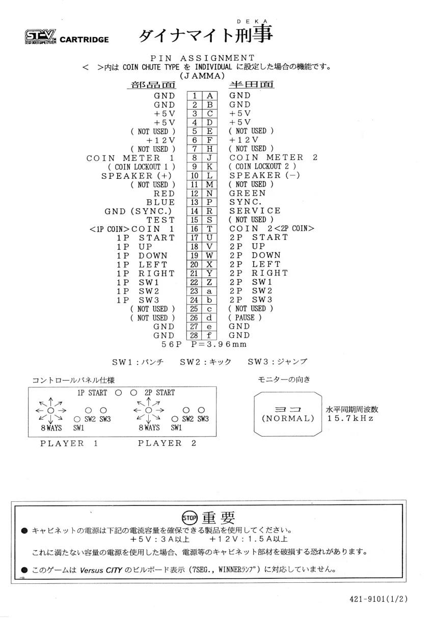 dynamite deka manual|sega|games|.webp