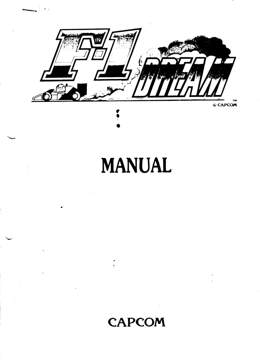 f 1dream manual|capcom|games|.webp