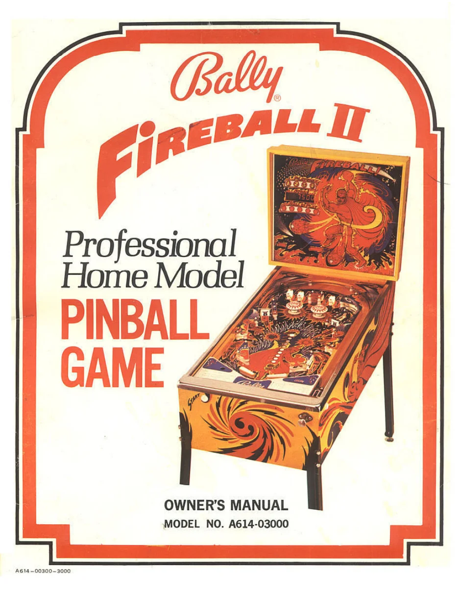 fireball owner's manual|bally-midway|games|.webp