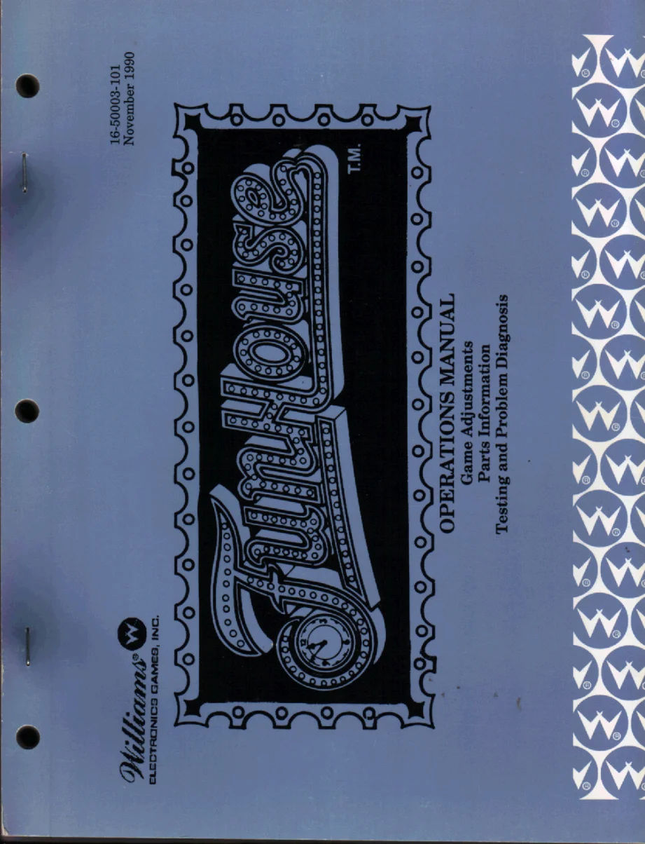 fun house funhouse operation manual|williams|pinball-em-adjacent|.webp