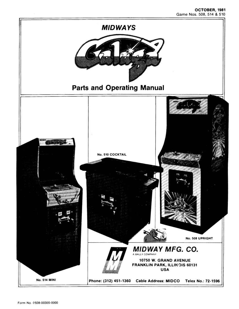galaga manual|namco|games|.webp
