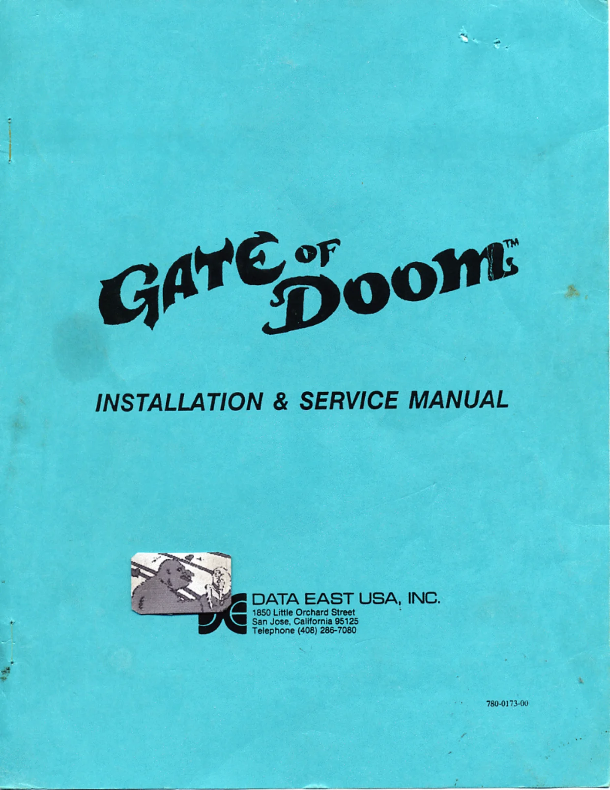 gateof doom manual|data-east|games|.webp