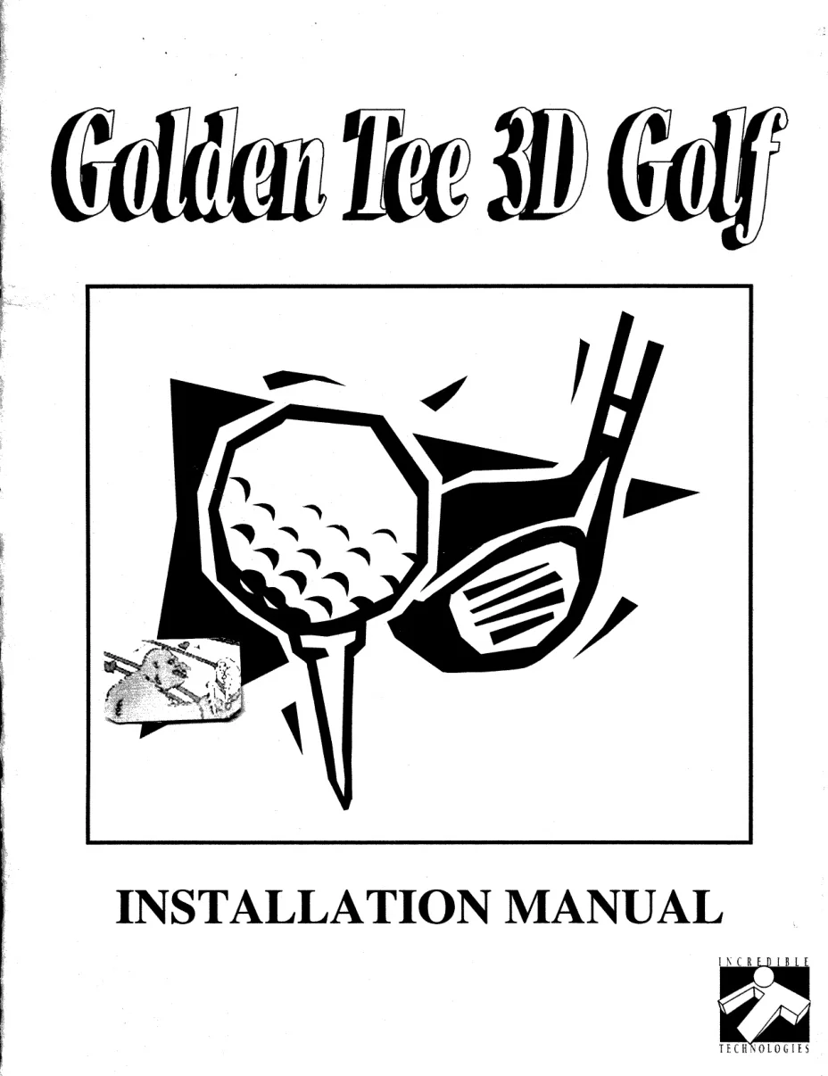 golden tee 3dgolf manual|incredible-technologies|games|.webp