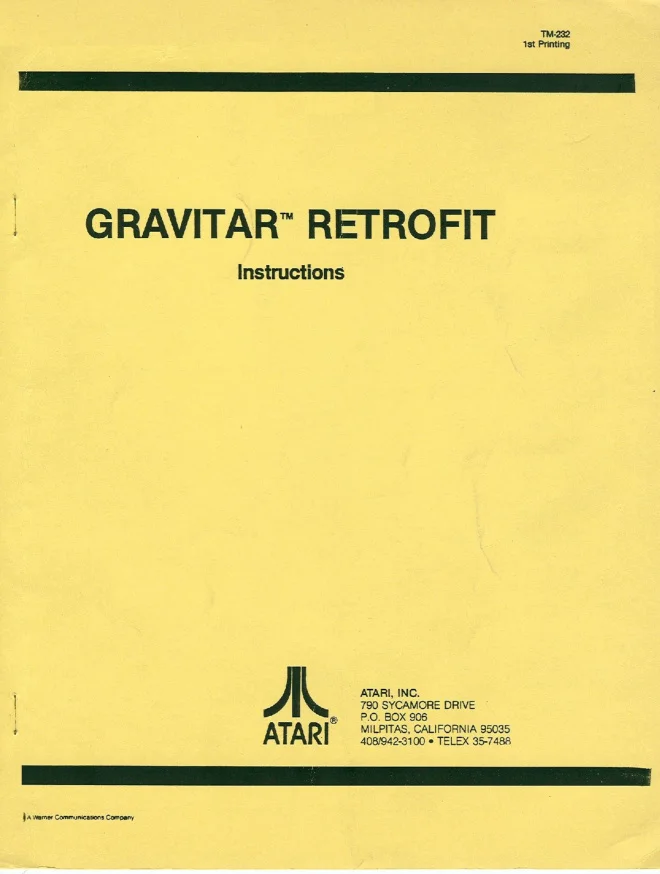 gravitar black widow retrofit tm-232 manual|atari|games|1st printing.webp