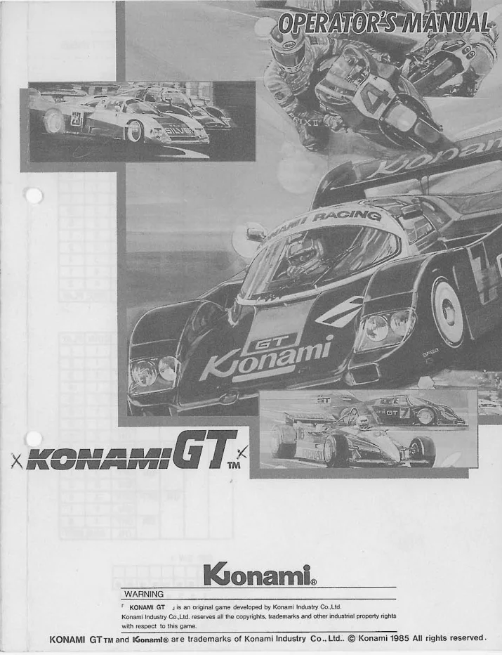 gt operation manual|konami|games|.webp