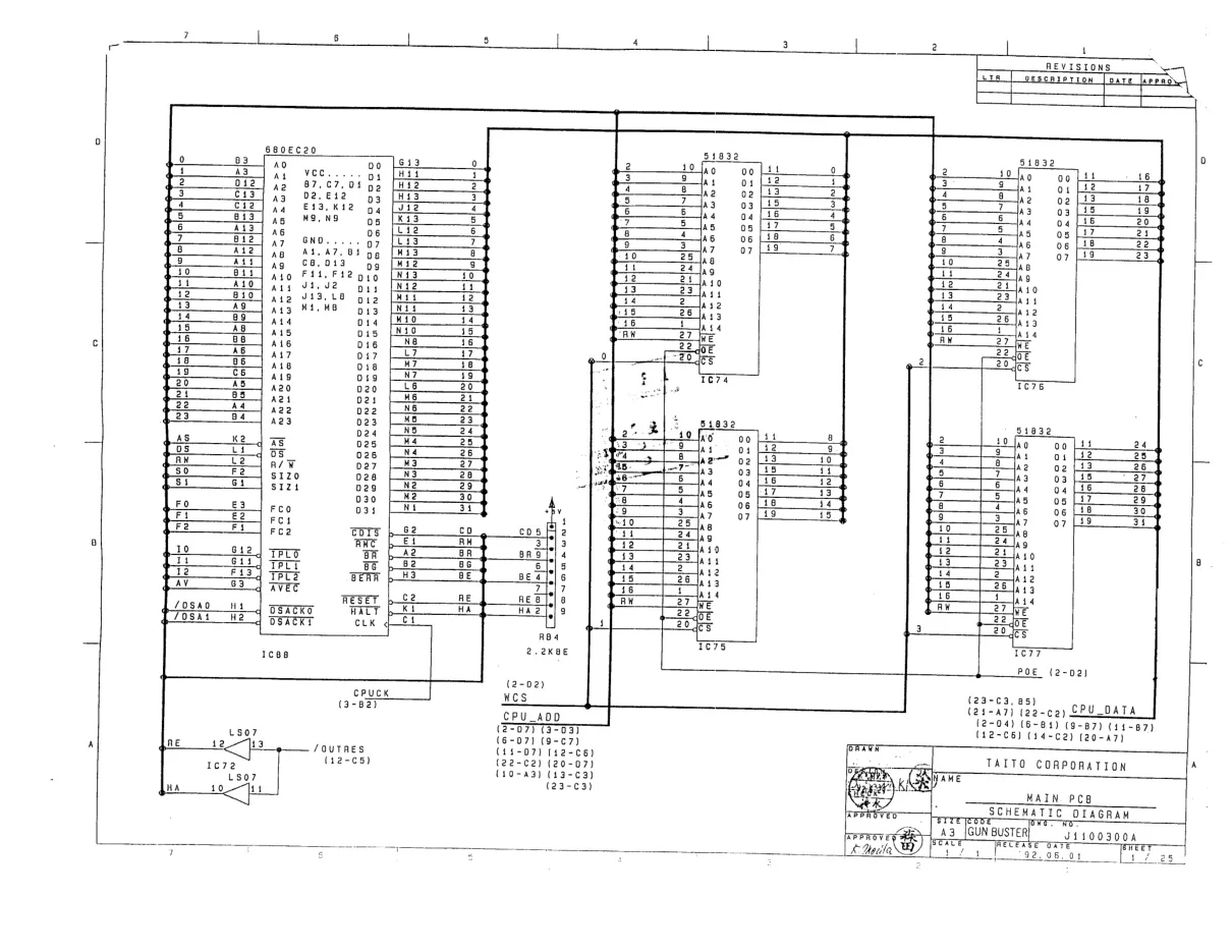 gunbuster schematic|taito|schematics-and-wiring|.webp