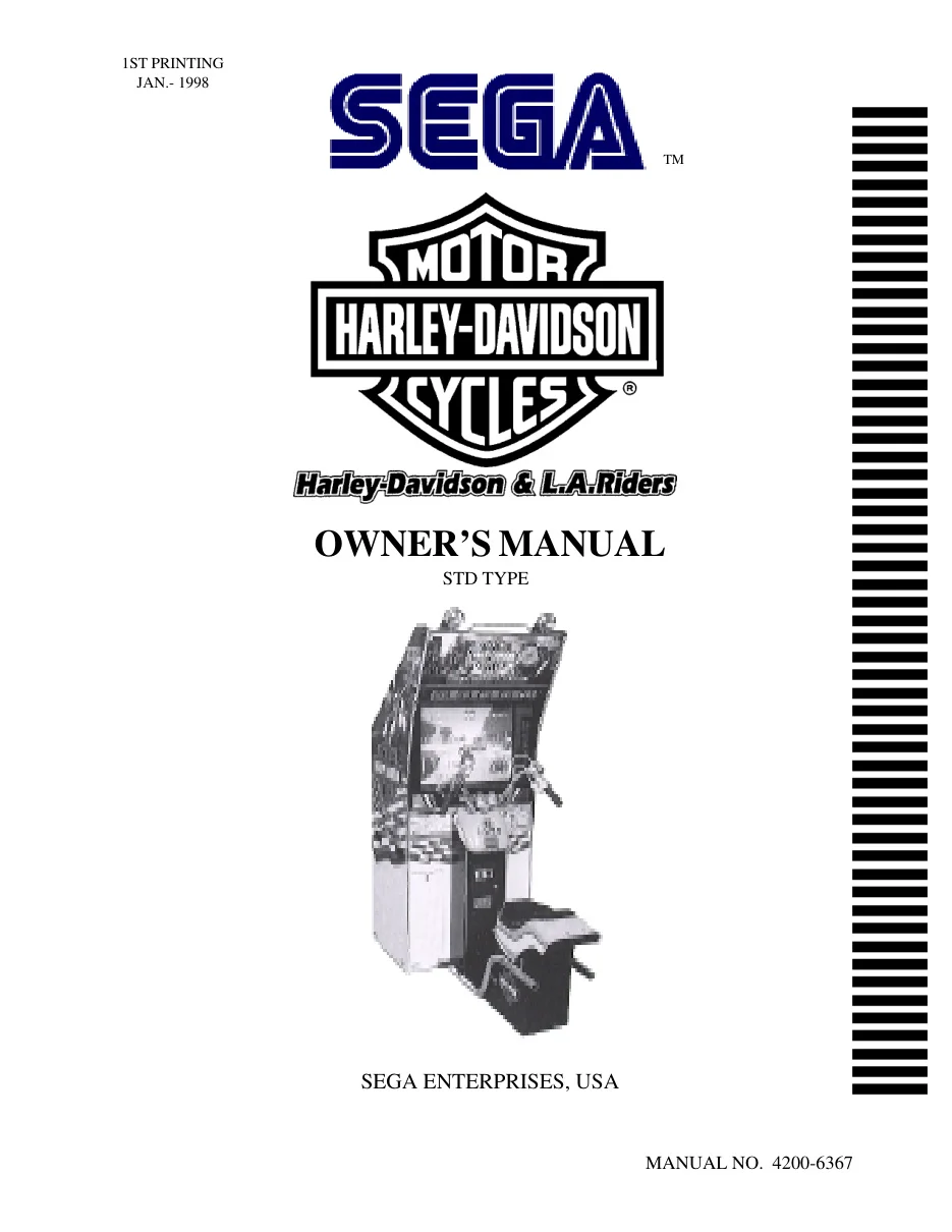 harley davidson manual|sega|games|.webp
