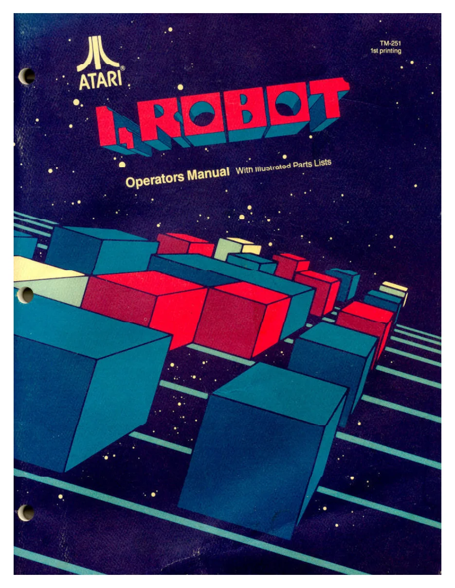 i robot tm-251 manual|atari|games|1st printing.webp