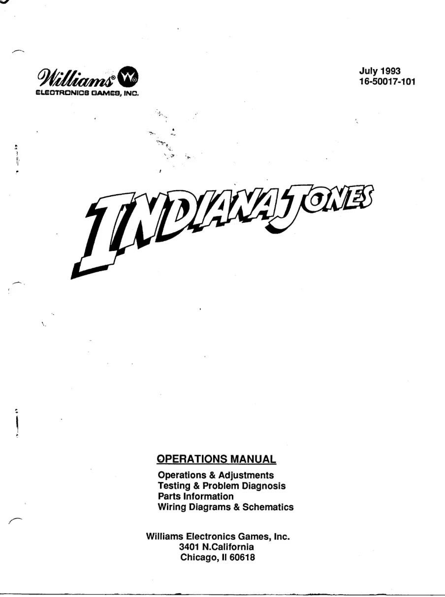 indiana jones operation manual|williams|pinball-em-adjacent|.webp