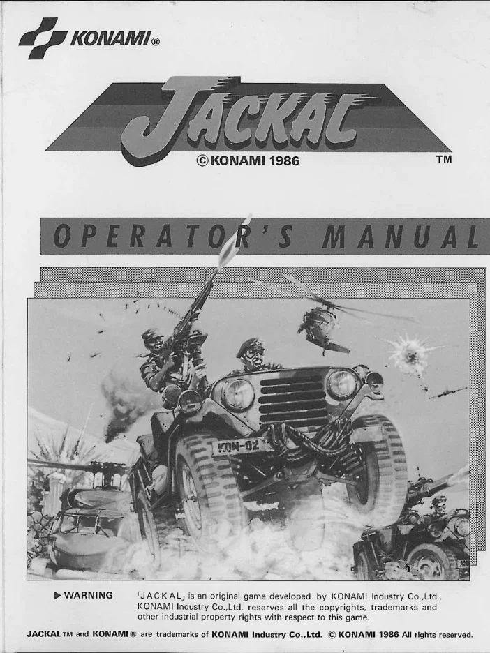 jackal operation manual|konami|games|.webp
