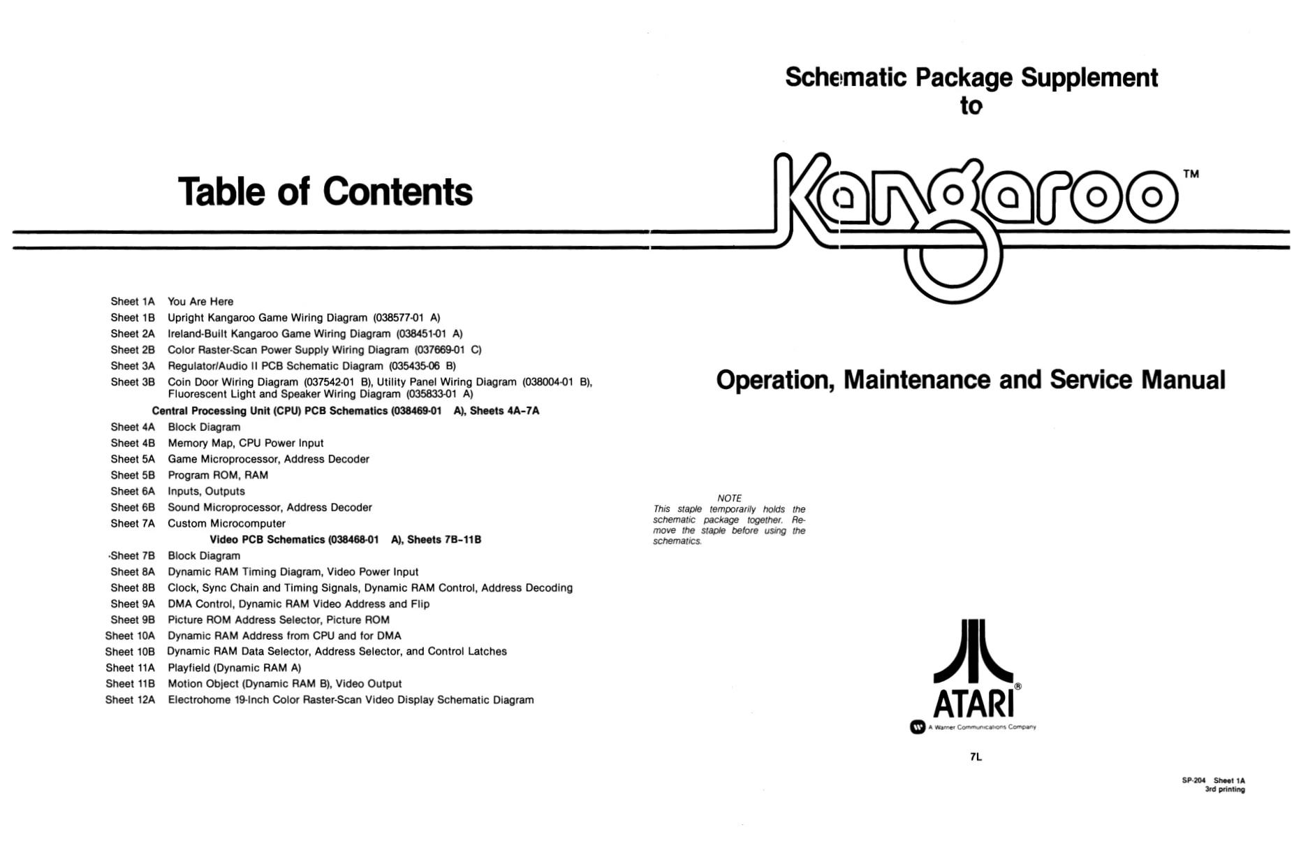 kangaroo sp-204 manual|atari|schematics-and-wiring|3rd printing.webp