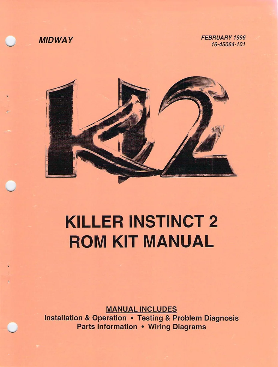 killer instinct 2 rom conversion kit instructions|bally-midway|games|.webp