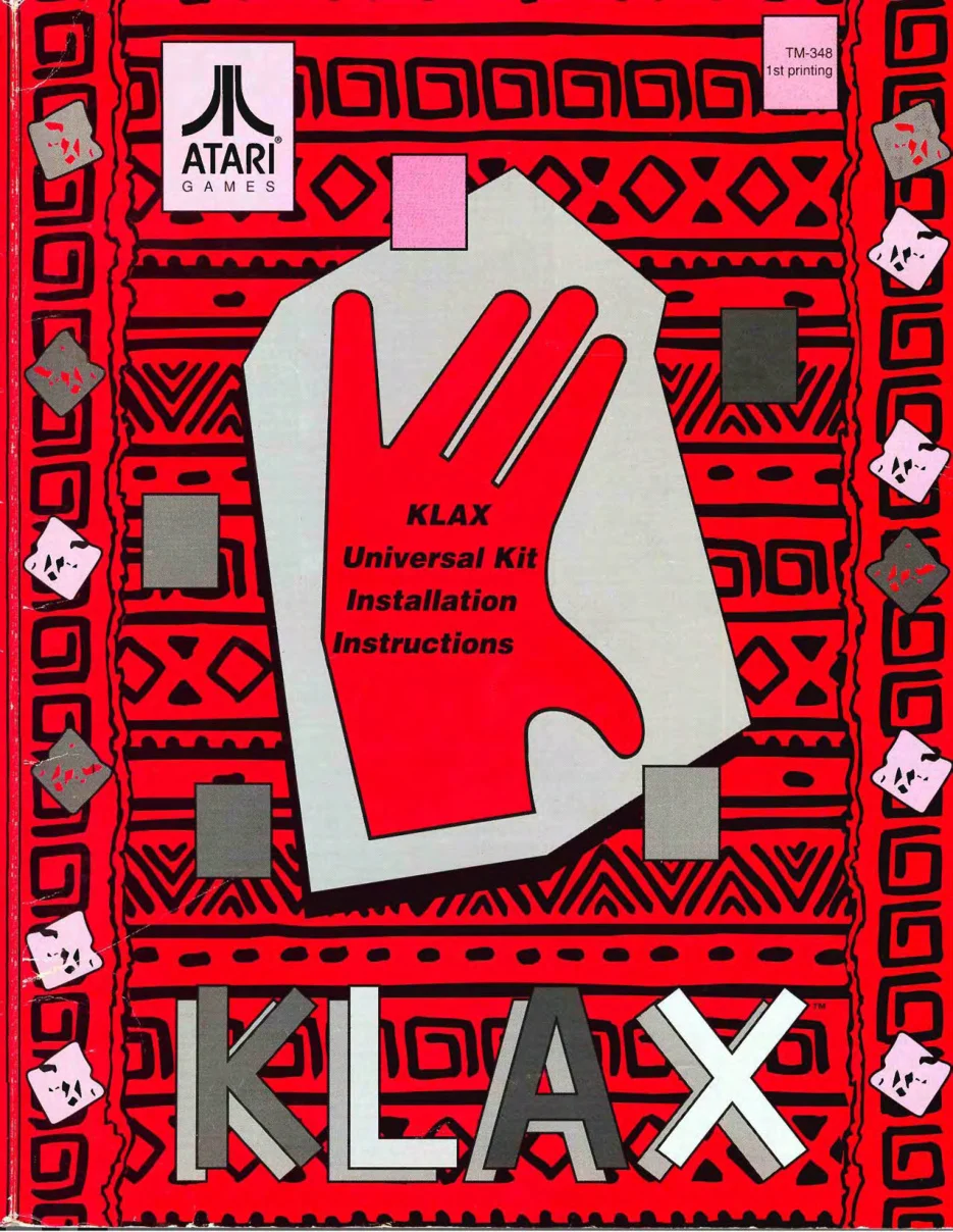 klax by inc manual|atari|games|.webp