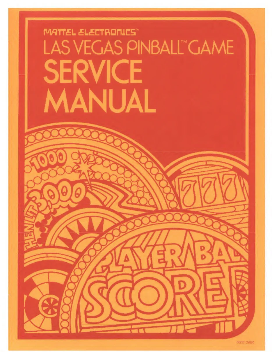 las vegas mattel service manual|mattel|games|.webp
