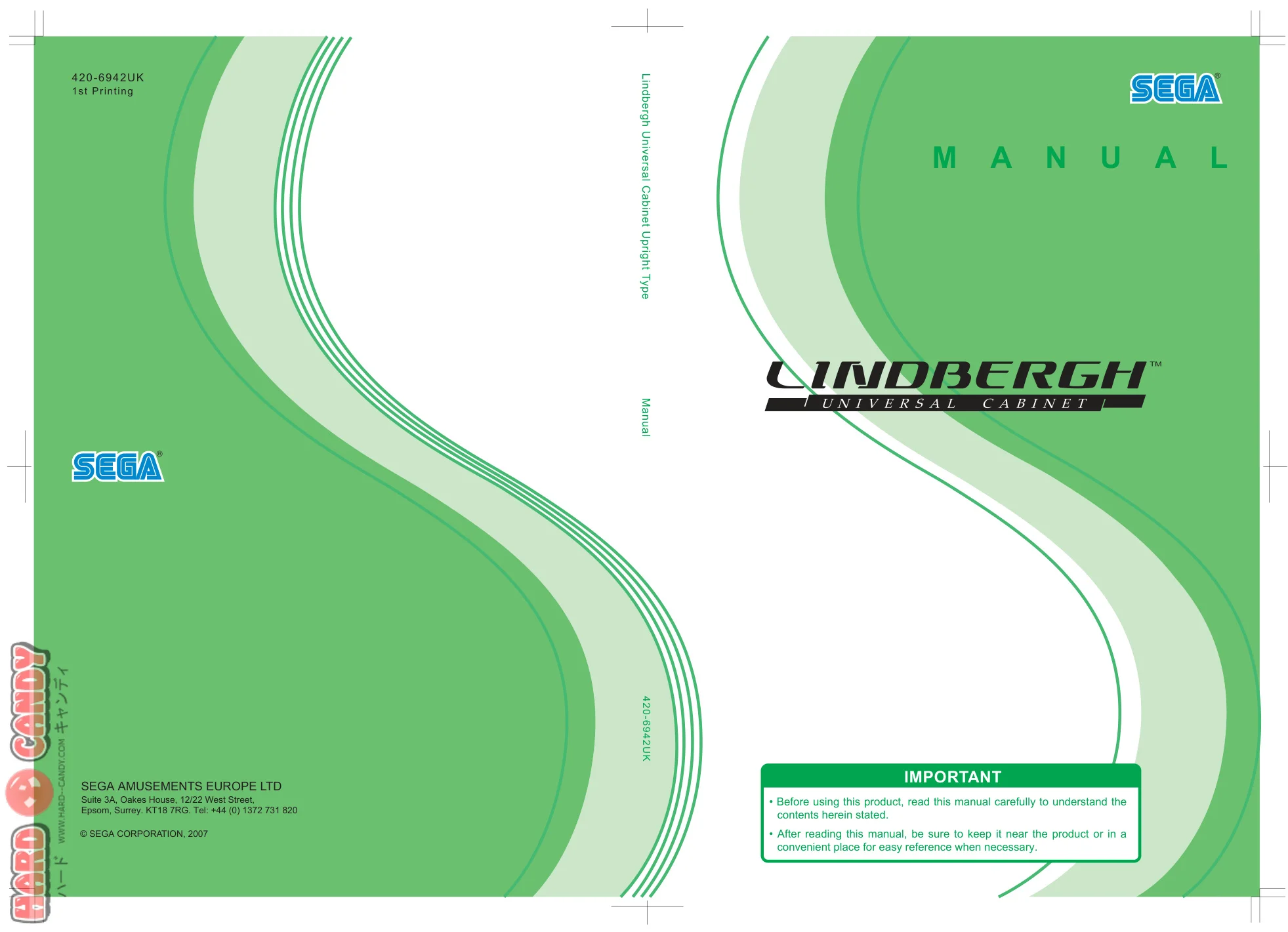 lindbergh universal manual|sega|cabinets|.webp