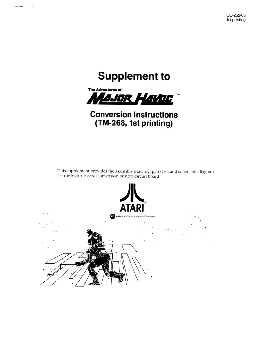 major havoc co-252-03 board supplement to tm-268 conv instr sd bw g conversion kit instructio...webp