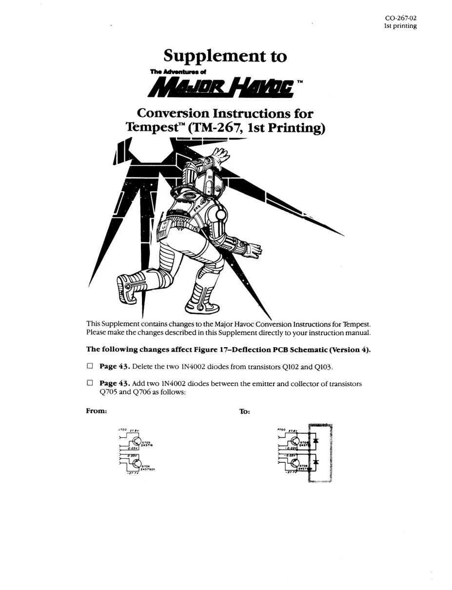 major havoc co-267-02 manual|atari|games|1st printing.webp