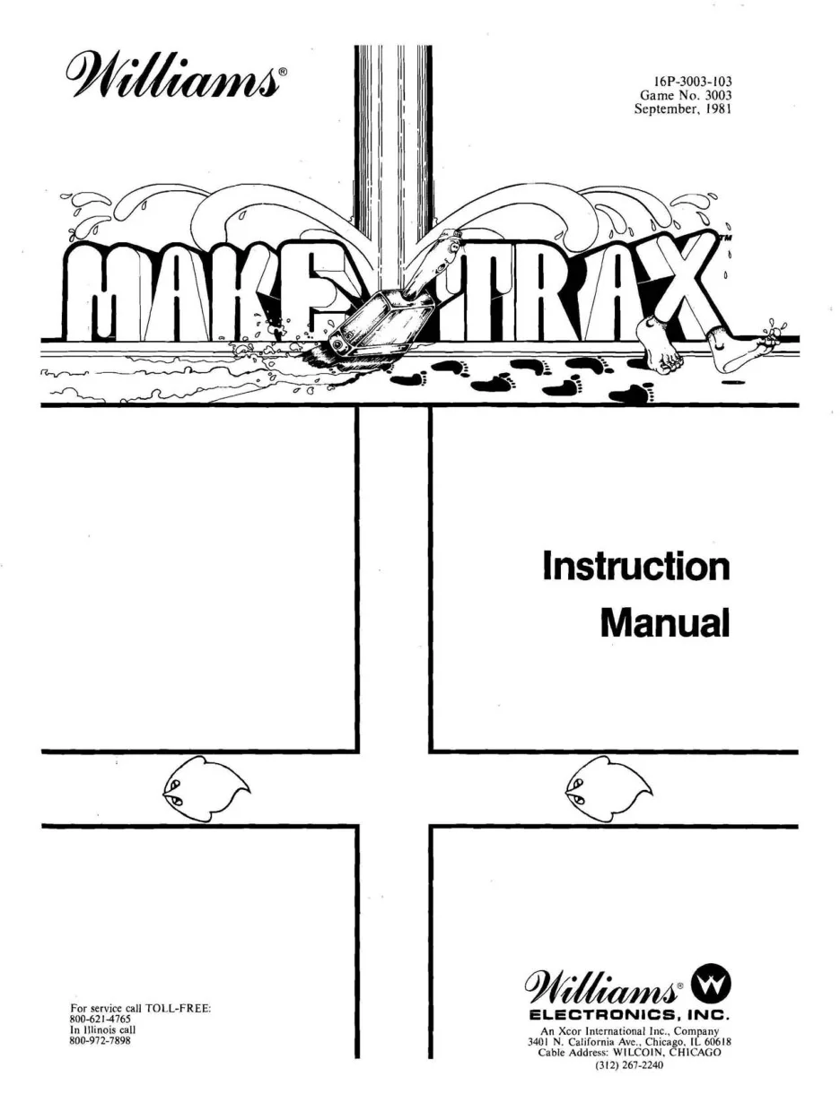 make trax sep 1981 instruction manual|williams|games|.webp