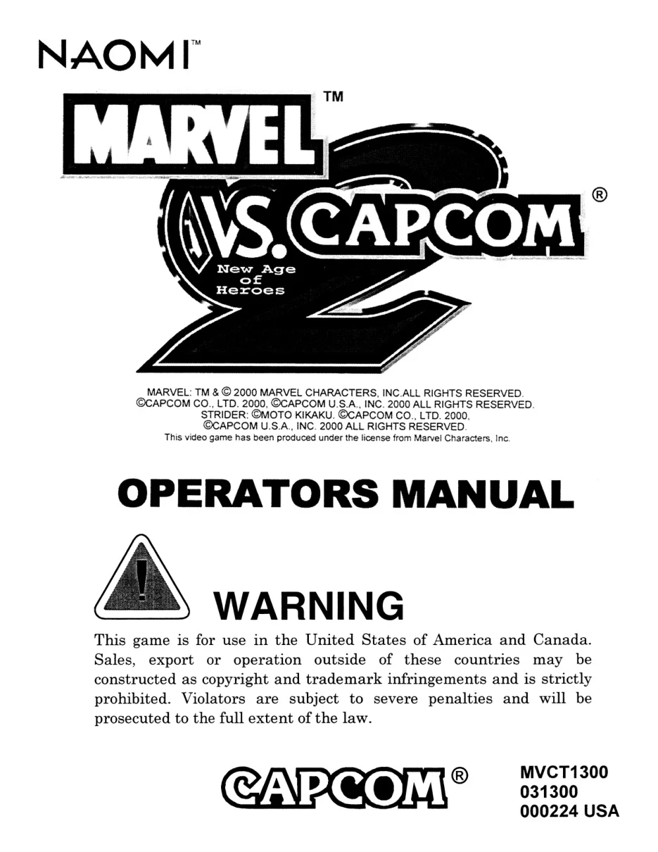 marvelvs 2 manual|capcom|games|.webp