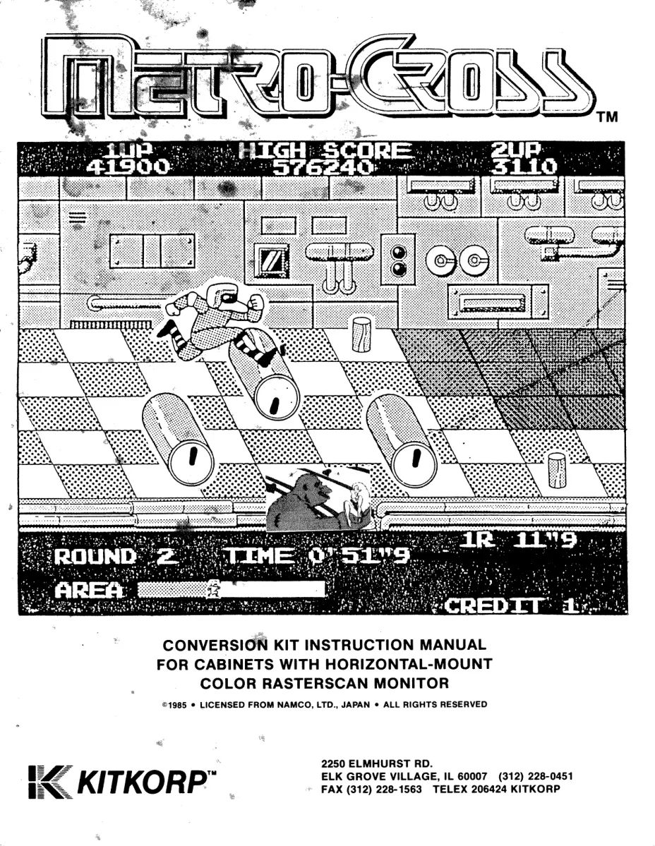 metro cross manual|namco|games|.webp