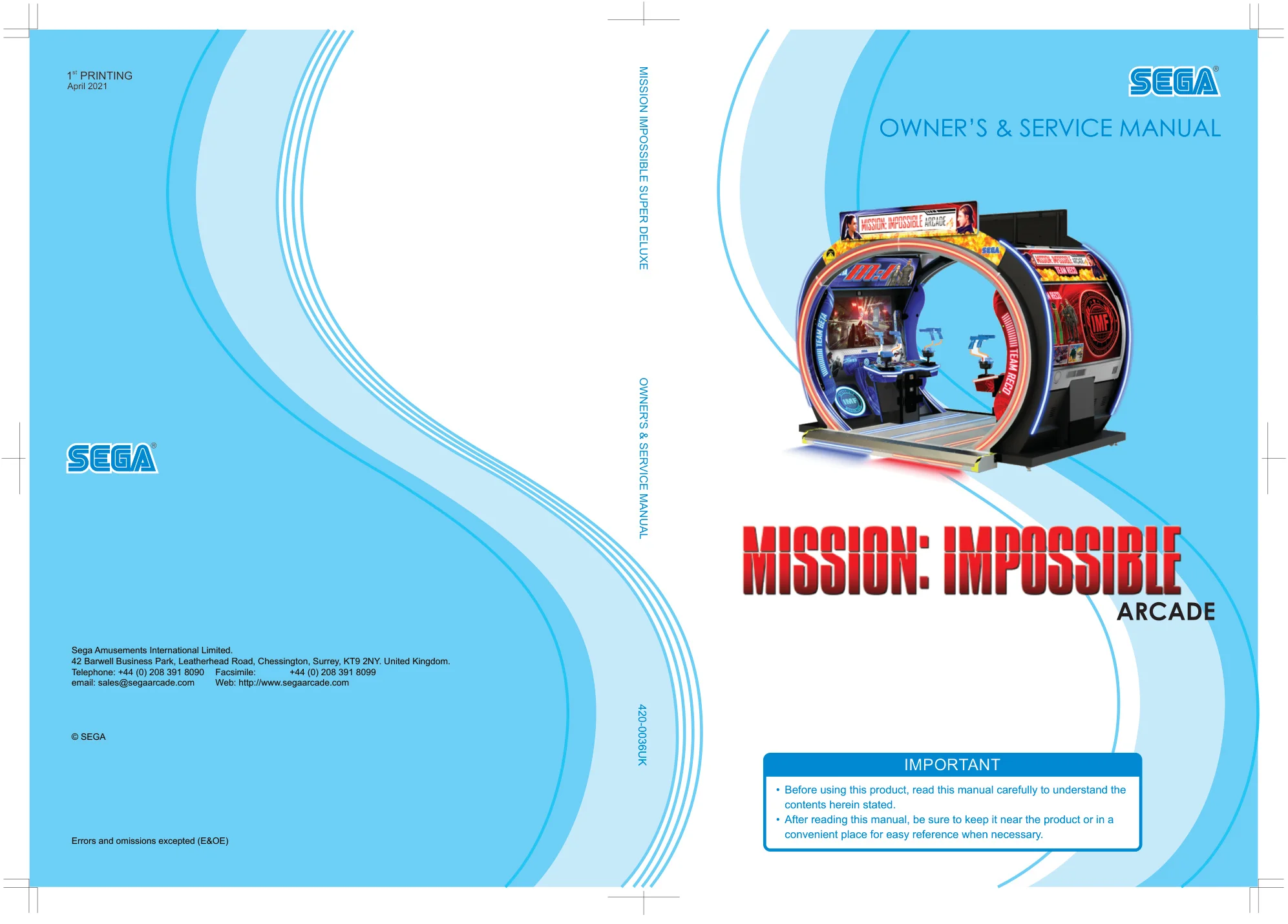 mission impossible arcade sdlx digital manual|sega|games|.webp