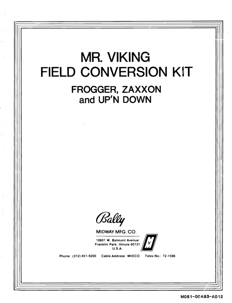 mr viking field conversion kit instructions|sega|games|.webp