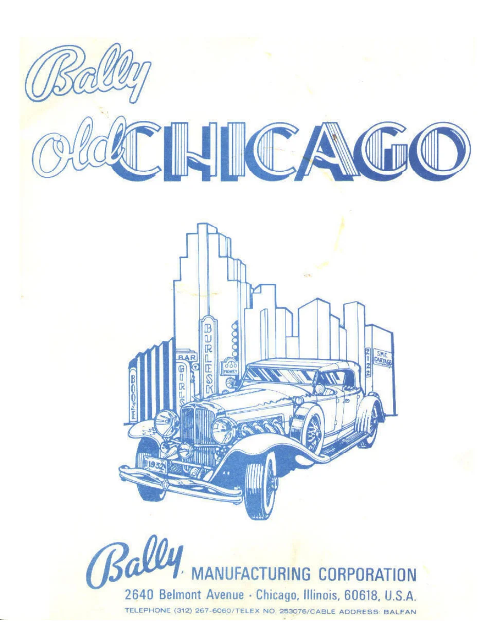old chicago owner's manual|bally|pinball-em-adjacent|.webp